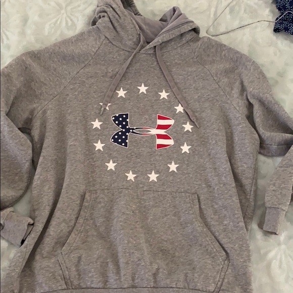 under armour stars and stripes hoodie